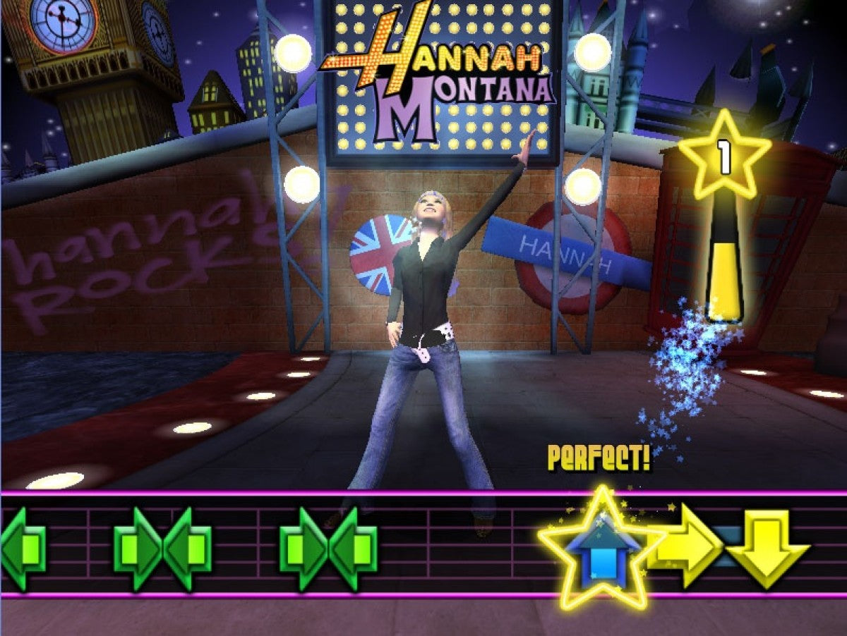 Disney Hannah Montana: Spotlight World Tour gameplay for Playstation 2 video game