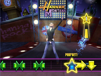 Disney Hannah Montana: Spotlight World Tour gameplay for Playstation 2 video game