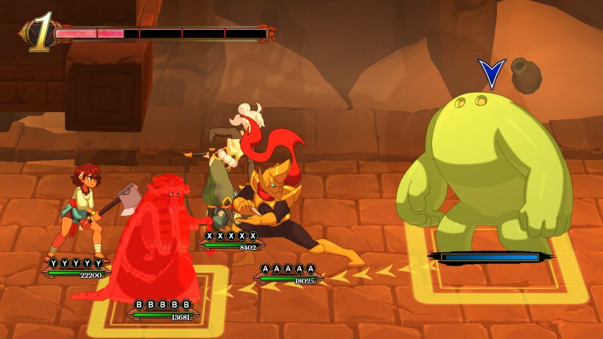 Indivisible gameplay for Nintendo Switch (NS) video game