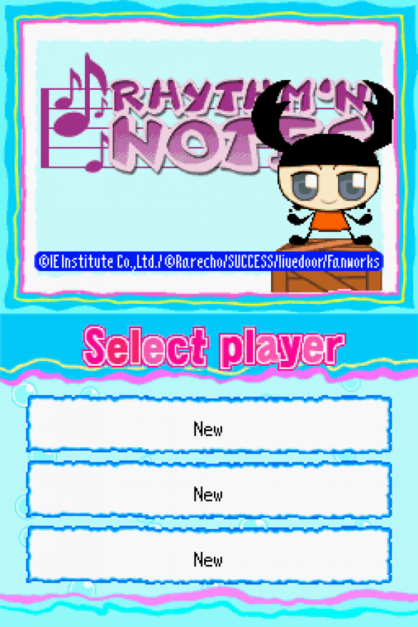 Rhythm ’n Notes Nintendo DS music training game focused on rhythm practice and ear-training exercises for learning notes and timing gameplay