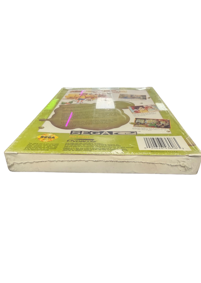 Willy Beamish Sega CD sealed for graphic adventure video game fans featuring cartoon comedy storytelling interactive environments puzzle solving mischievous adventures colorful characters and classic Sierra On-Line gameplay factory sealed collectible Sega CD gaming appeal bottom alternate angle