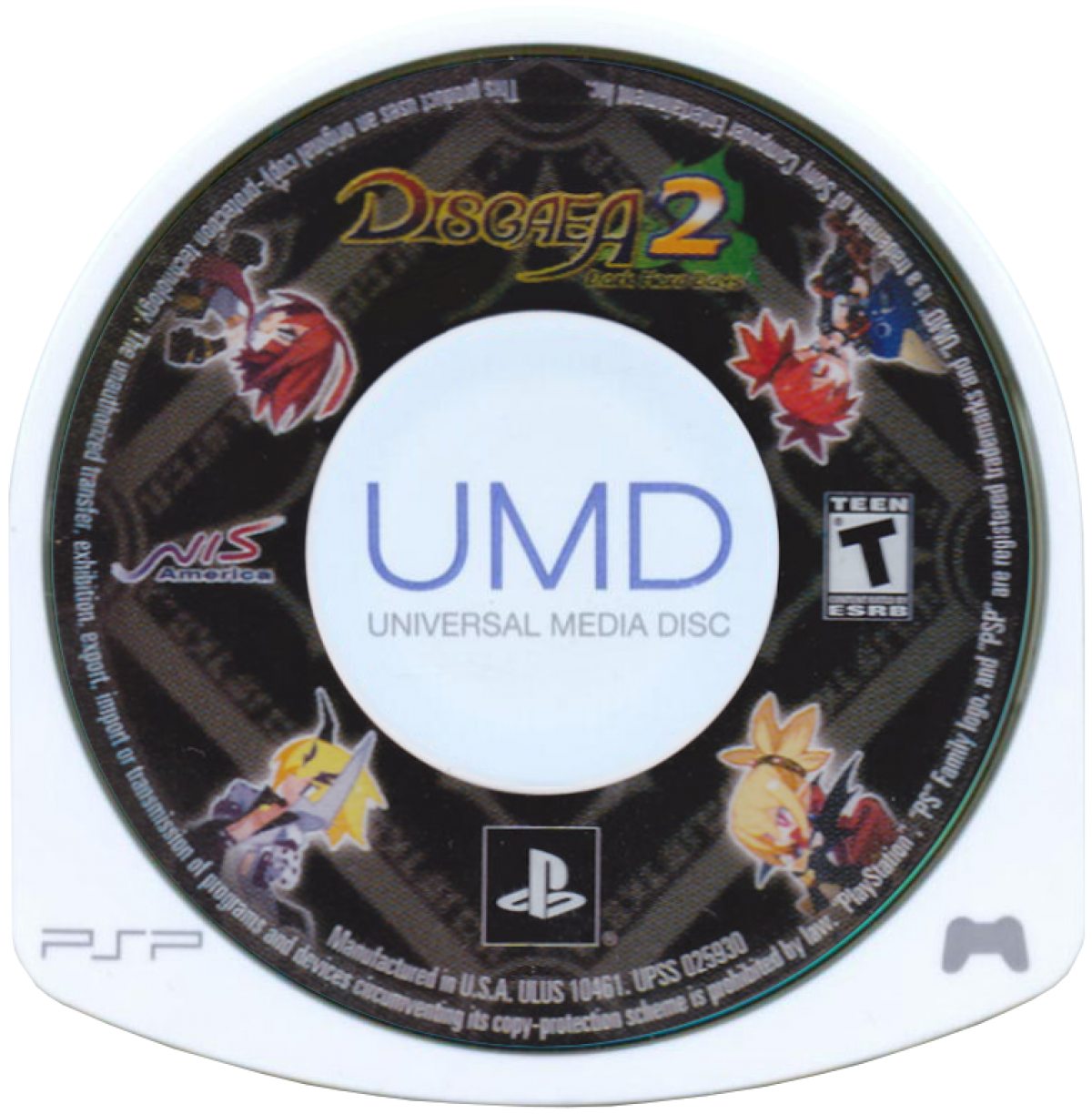 Disgaea 2 Dark Hero Days PSP inspired design featuring tactical role playing adventure aesthetic strategic turn based battles quirky demon world humor deep character customization massive level progression anime inspired visuals and addictive strategy gameplay presentation UMD