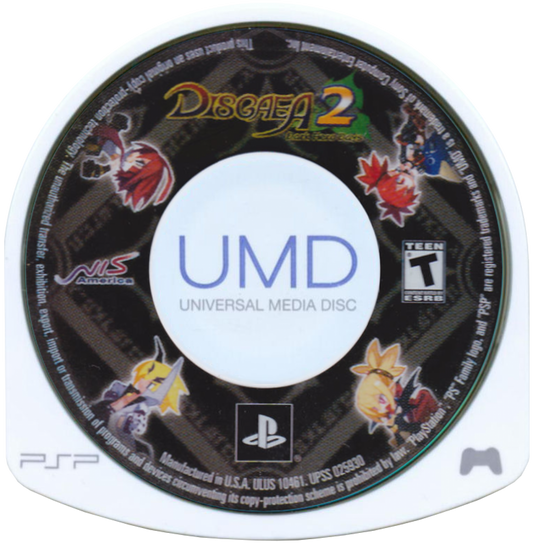 Disgaea 2 Dark Hero Days PSP inspired design featuring tactical role playing adventure aesthetic strategic turn based battles quirky demon world humor deep character customization massive level progression anime inspired visuals and addictive strategy gameplay presentation UMD