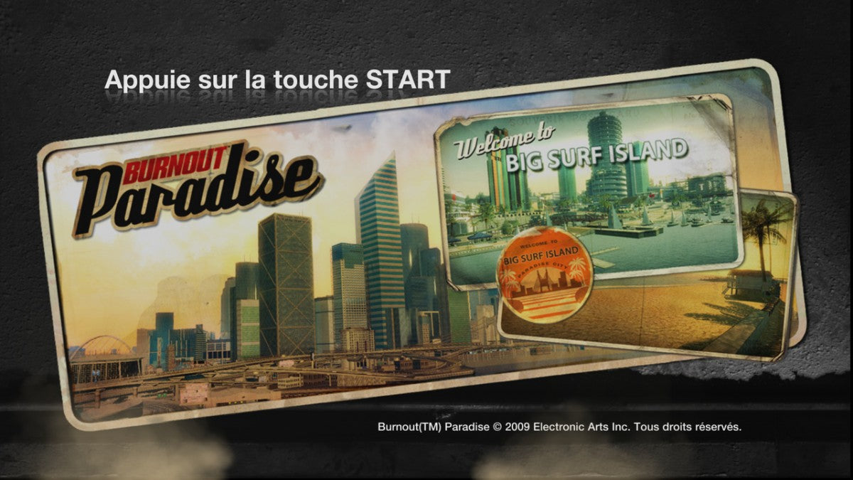Burnout Paradise gameplay for PlayStation 3 (PS3) video game