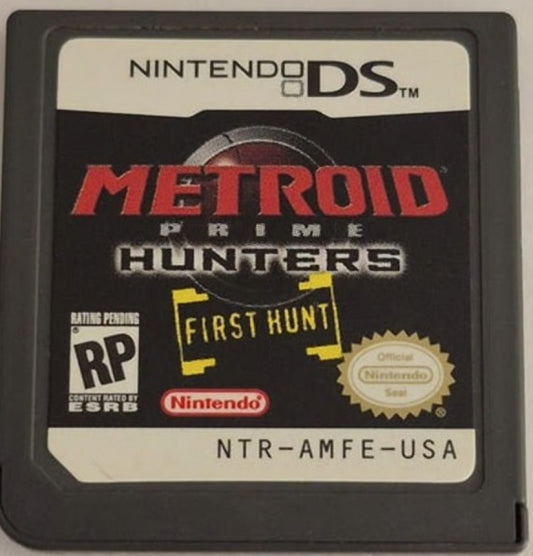 Metroid Prime: Hunters [First Hunt Demo] cartridge for Nintendo DS (DS) first-person shooter sci-fi action video game