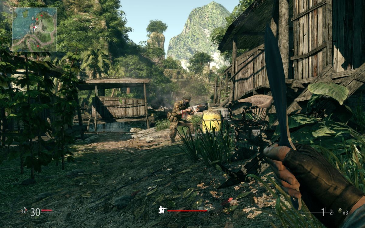 Sniper Ghost Warrior Platinum Hits Xbox 360 tactical first person shooter featuring realistic sniper mechanics open ended missions stealth gameplay long range ballistics and modern military combat by City Interactive gameplay