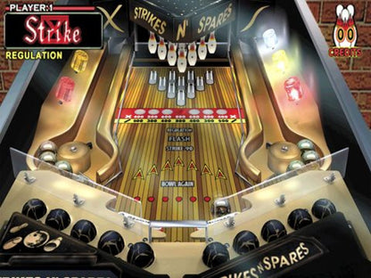 Pinball Hall of Fame: The Gottlieb Collection – PlayStation 2 (PS2) video game gameplay, pinball simulation game.