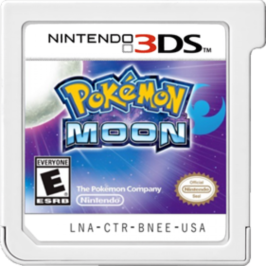 Pokémon: Moon cartridge for Nintendo 3DS (3DS) Pokémon RPG adventure video game