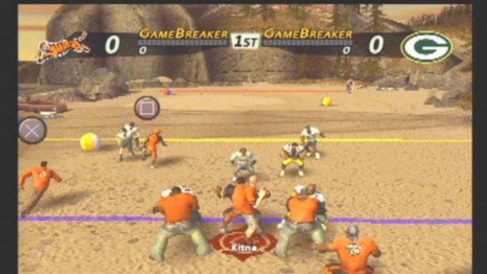 NFL Street – PlayStation 2 (PS2) arcade American football sports video game gameplay