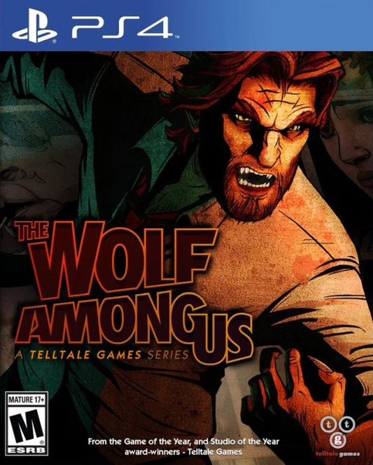 Wolf Among Us cover art for PlayStation 4 (PS4) video game