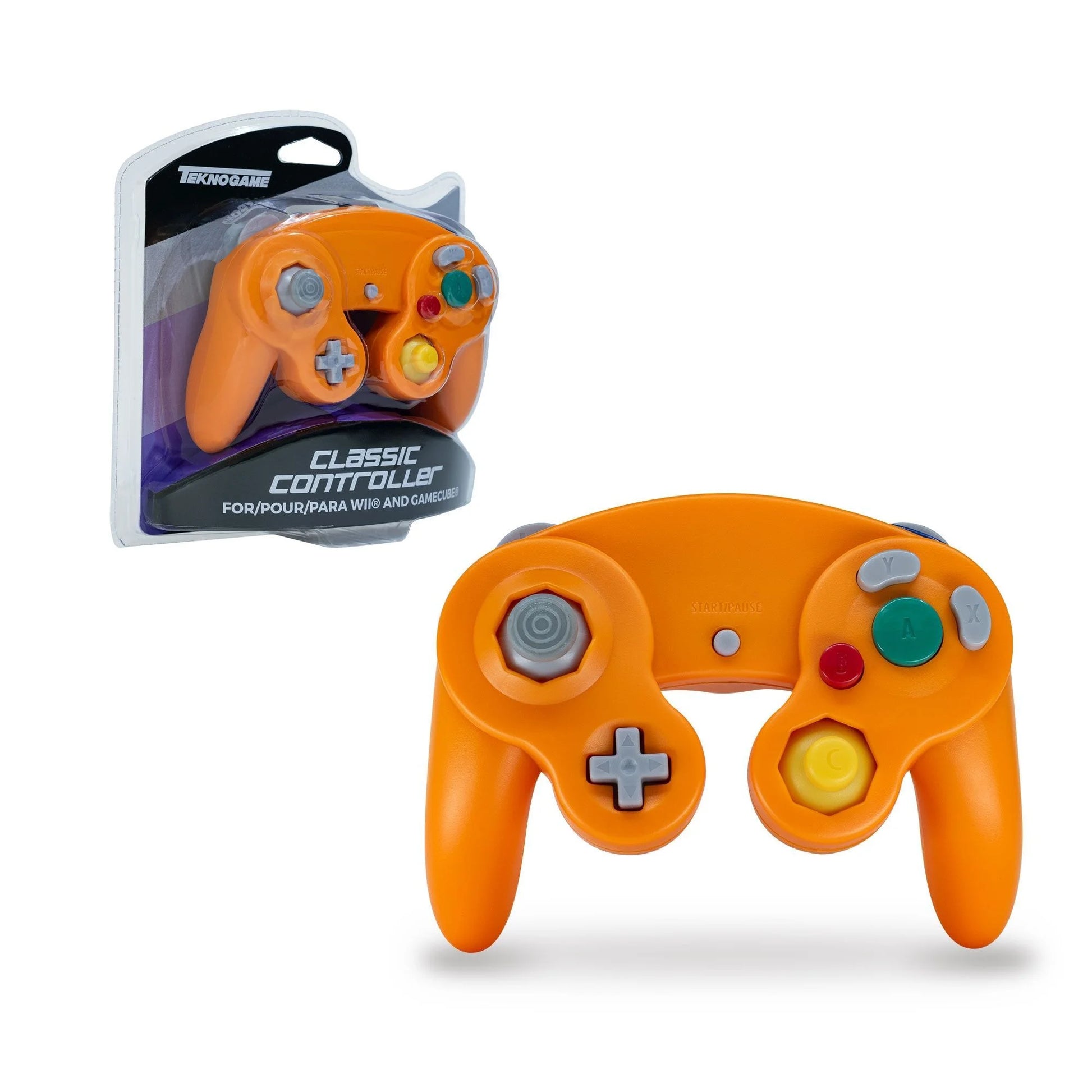 Tekno Game GameCube controller third party random color accessory for Nintendo GameCube GC