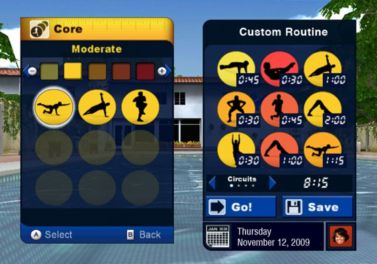 The Biggest Loser – Nintendo Wii (Wii) fitness workout training simulation video game gameplay