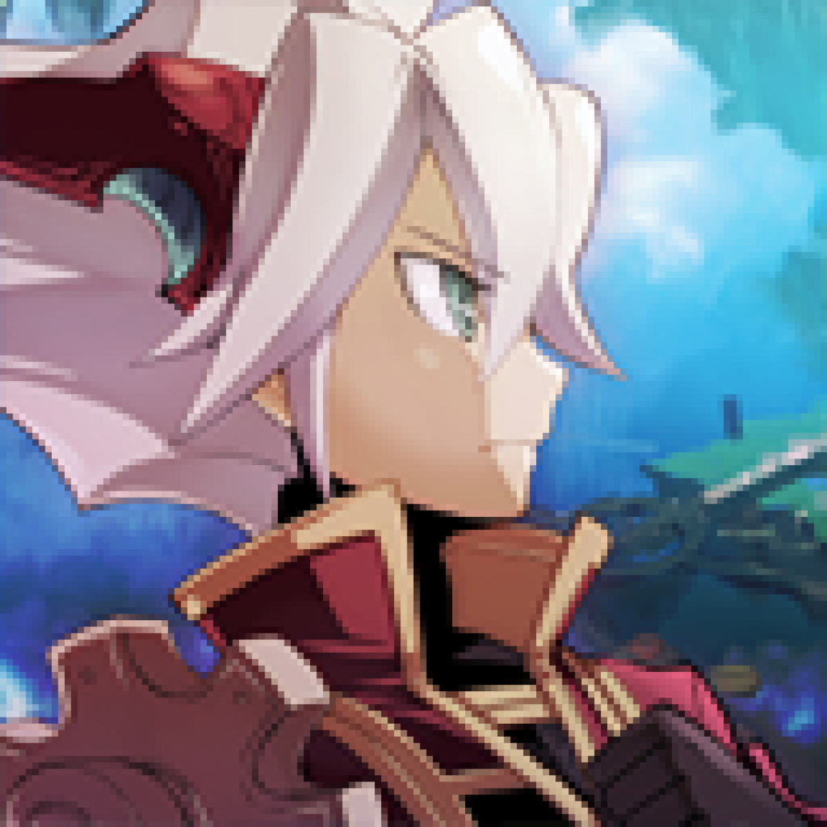 Rodea the Sky Soldier console app icon art for Nintendo Wii U (WiiU) video game