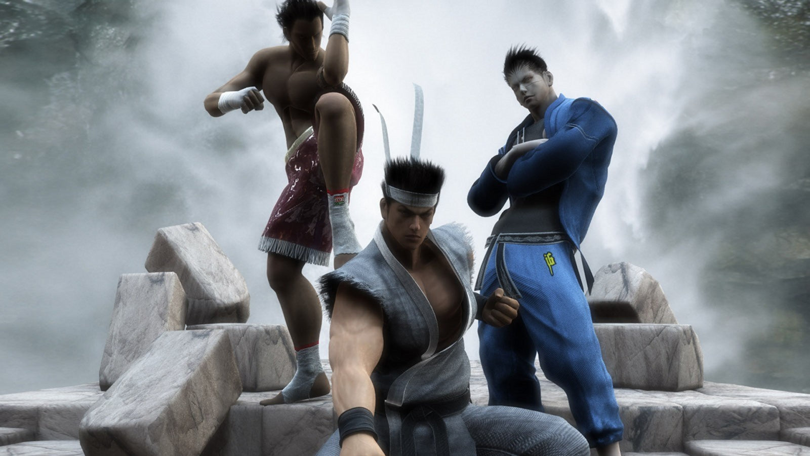 Virtua Fighter 4 Evolution – PlayStation 2: Refined 3D fighting with balanced mechanics, advanced training modes, and competitive arcade-style combat screenshot