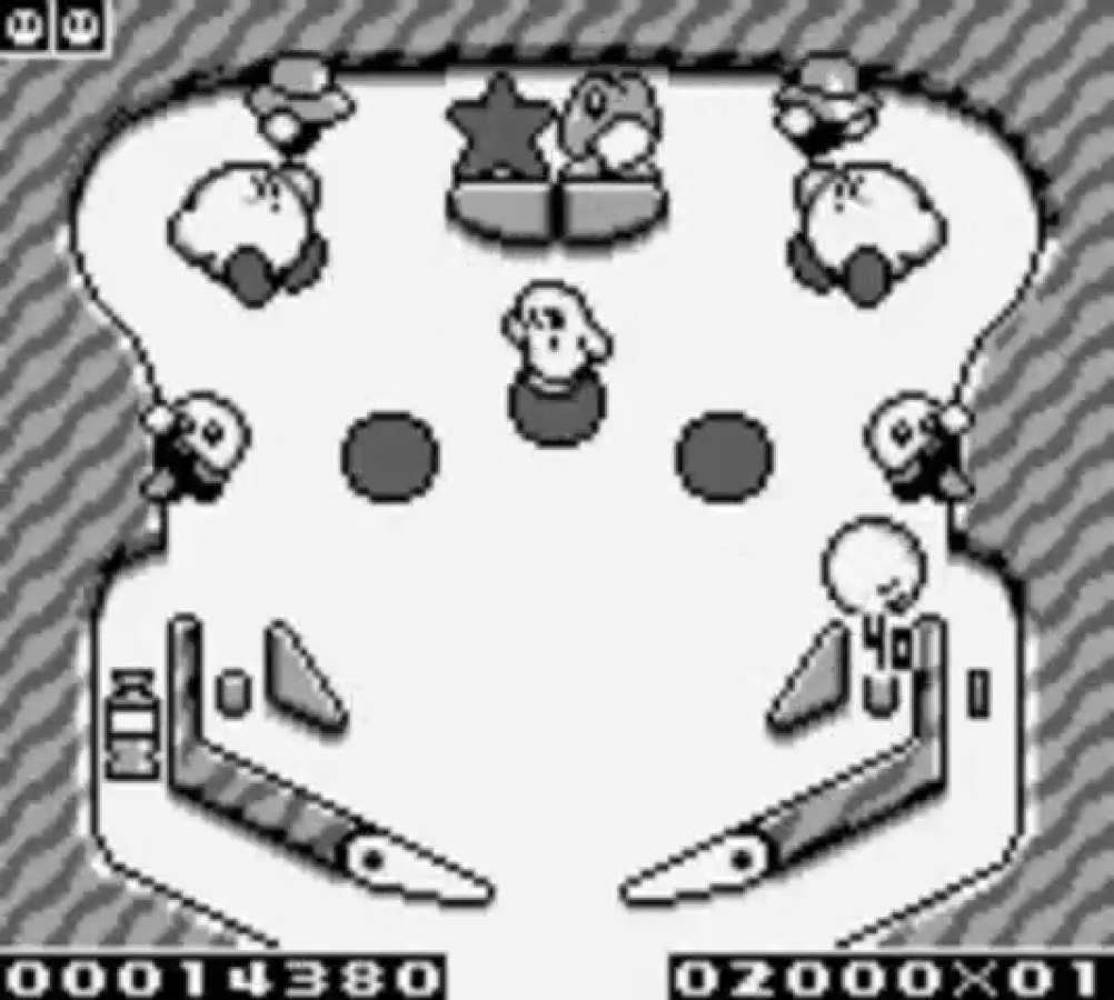 Kirby's Pinball Land gameplay for Game Boy (GB) video game