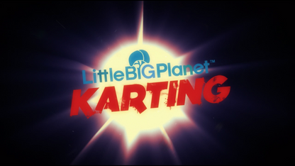 LittleBigPlanet Karting title screen PlayStation 3 (PS3) video game
