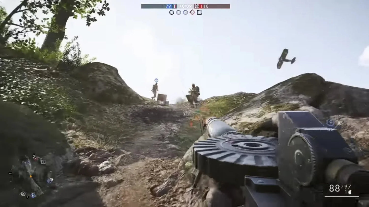 Battlefield 1 [Early Enlister Deluxe Edition] gameplay for PlayStation 4 video game.  