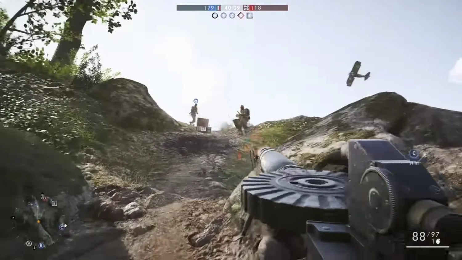 Battlefield 1 [Early Enlister Deluxe Edition] gameplay for PlayStation 4 video game.  