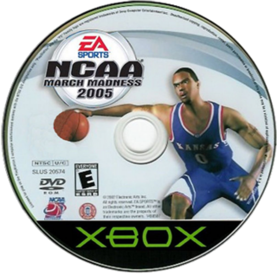 NCAA March Madness – Xbox (XBOX) Disc Art for this Xbox Video Game