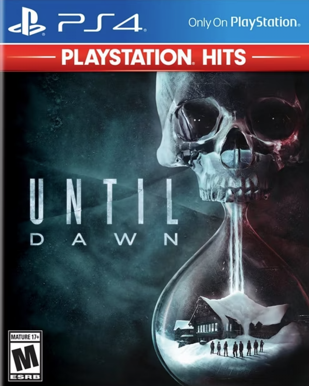 Until Dawn [PlayStation Hits] – PlayStation 4 (PS4) video game cover image, interactive horror adventure game.