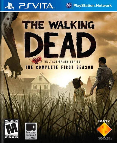 The Walking Dead: A Telltale Games Series cover art for PlayStation VITA (PS VITA) video game