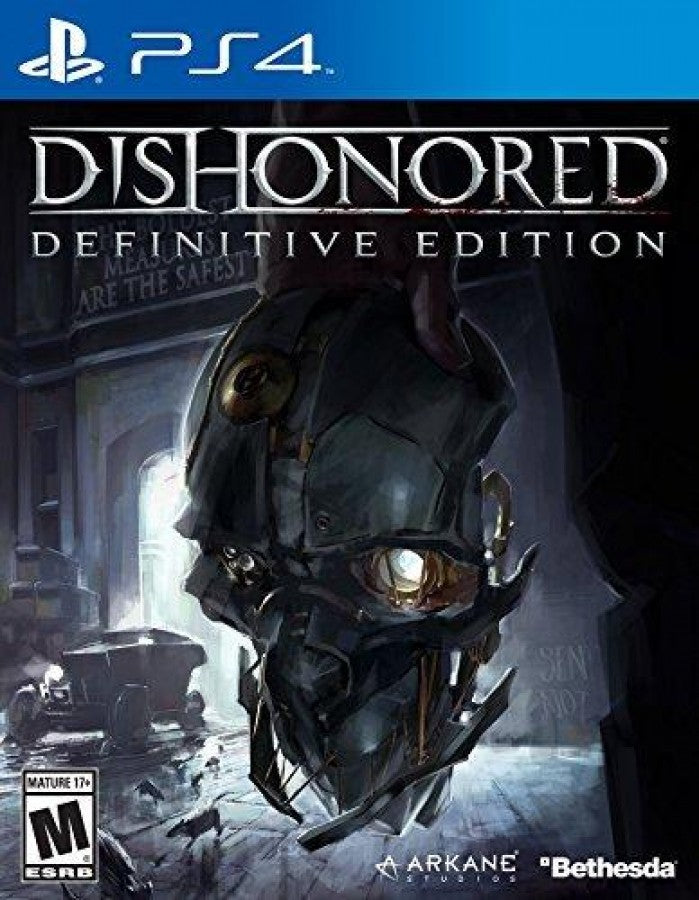 Dishonored [Definitive Edition] cover art for PlayStation 4 (PS4) video game