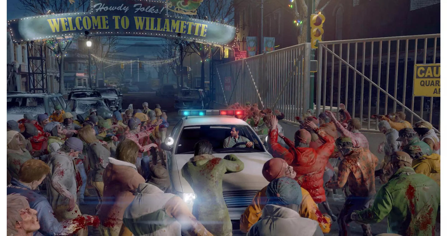 Dead Rising 4 for Xbox One, gameplay image for an action-adventure survival horror video game