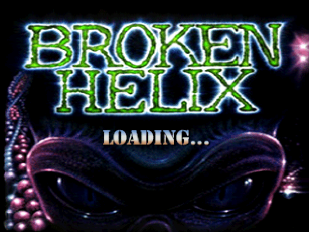 Broken Helix PlayStation 1 third-person action sci-fi horror video game Konami maximum security prison setting mutants creatures Bruce convict protagonist weapon combat exploration mutant DNA powers loading screen