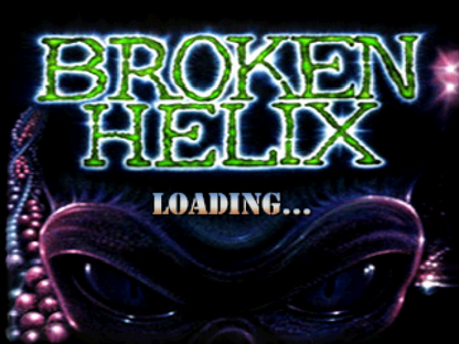 Broken Helix PlayStation 1 third-person action sci-fi horror video game Konami maximum security prison setting mutants creatures Bruce convict protagonist weapon combat exploration mutant DNA powers loading screen