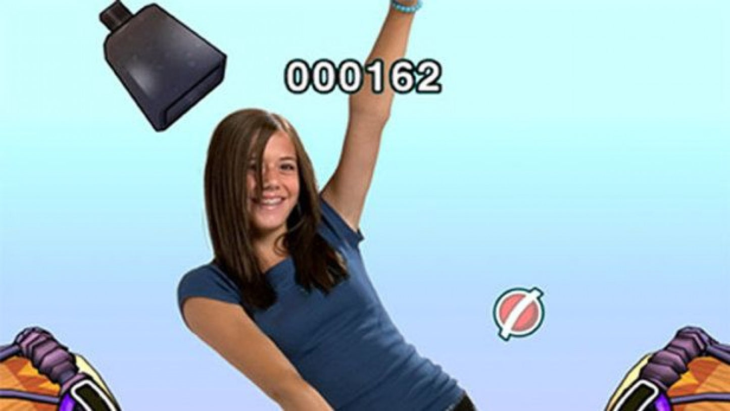 EyeToy: Play 2 gameplay for PlayStation 2 (PS2) motion-controlled party mini-game collection video game