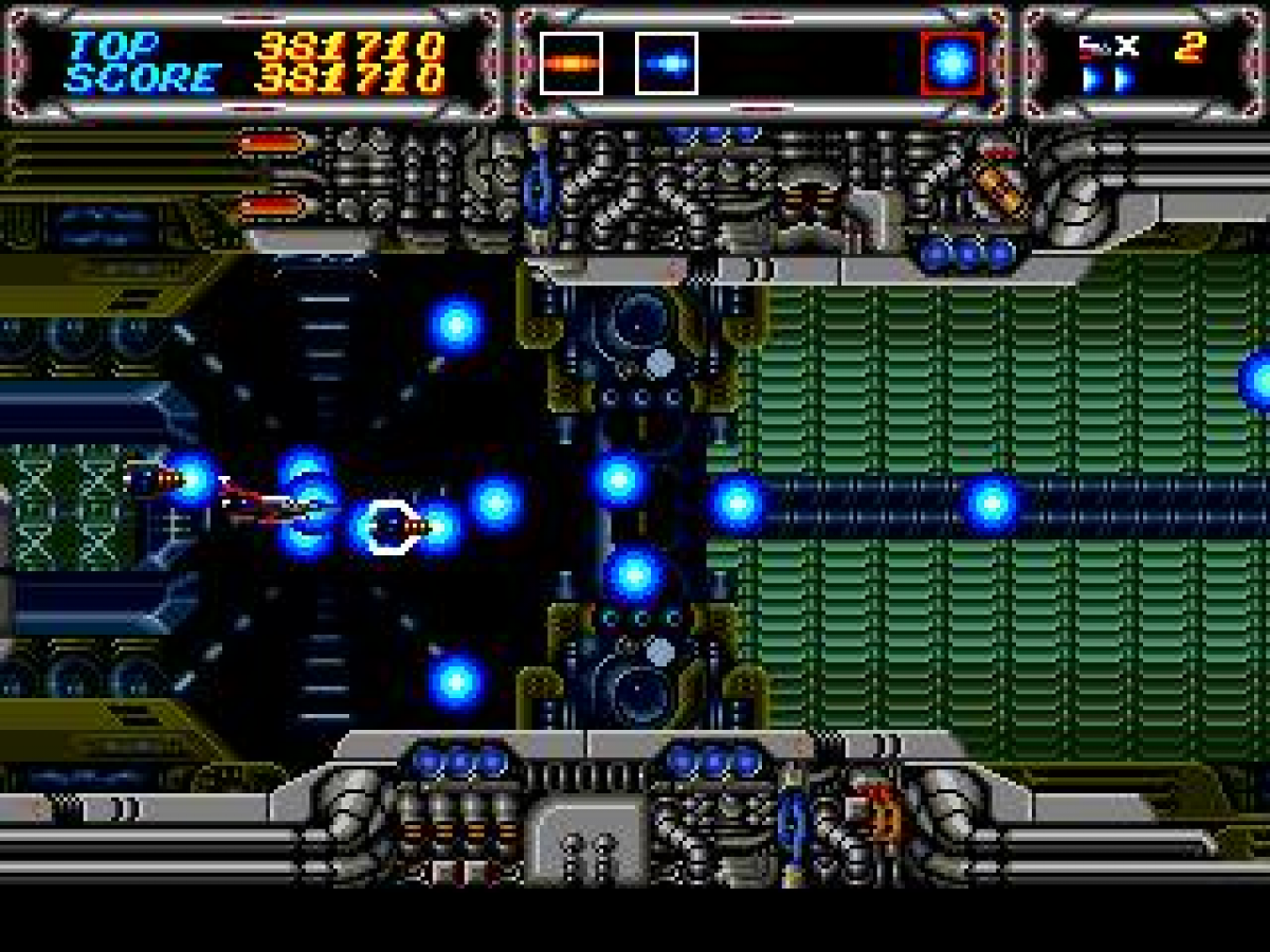 Thunder Force III Sega Genesis GEN for retro video game enthusiasts featuring classic shoot em up gameplay fast paced horizontal scrolling action futuristic spacecraft intense enemy battles powerful weapon upgrades vibrant 16 bit graphics and collectible gaming appeal gameplay 
