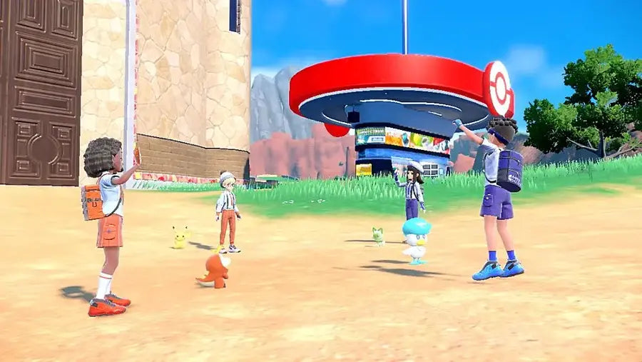 Pokemon: Scarlet gameplay image for Nintendo Switch (NS) video game