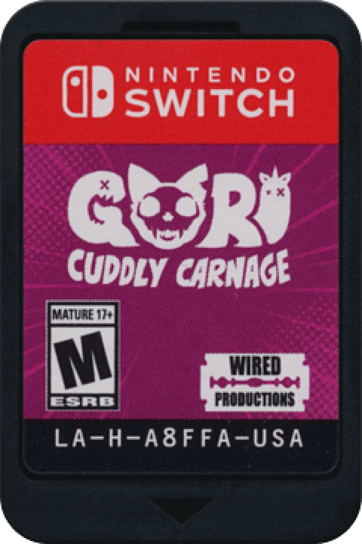 Gori: Cuddly Carnage cartridge for Nintendo Switch (NS) video game