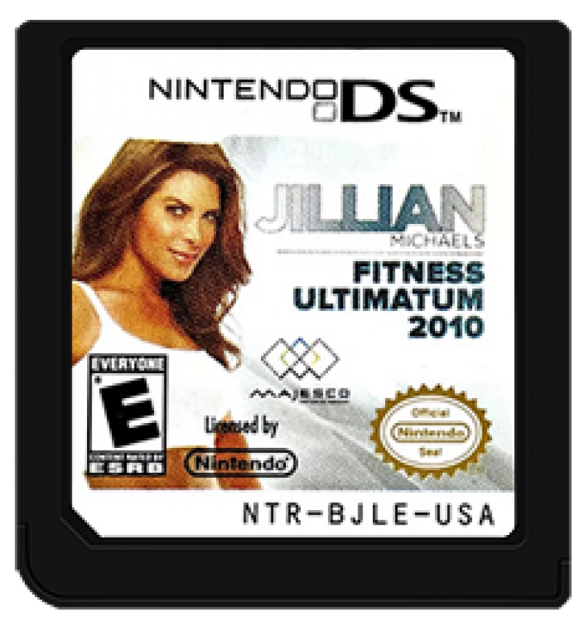 Jillian Michaels' Fitness: Ultimatum 2010 cartridge for Nintendo DS (DS) fitness exercise training video game