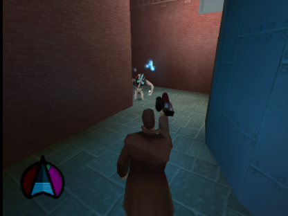 Roswell Conspiracies retro sci-fi action adventure game for PlayStation 1 (PS1) gameplay