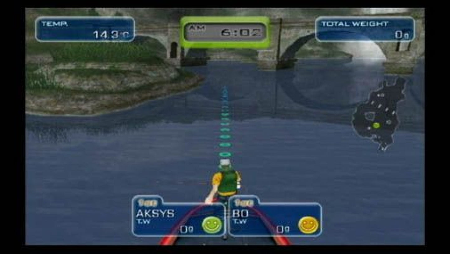 Hooked! Real Motion Fishing – Nintendo Wii (Wii) fishing simulation sports gameplay for video game
