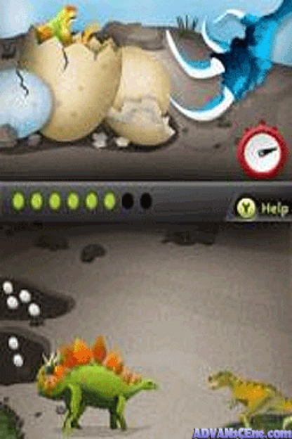 Digging for Dinosaurs gameplay for Nintendo DS (DS) educational adventure video game