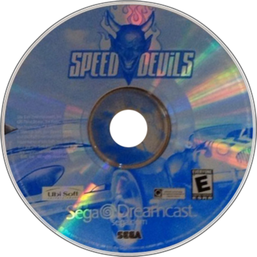 Speed Devils Sega Dreamcast retro video game arcade racing disc
