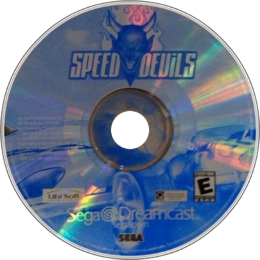 Speed Devils Sega Dreamcast retro video game arcade racing disc