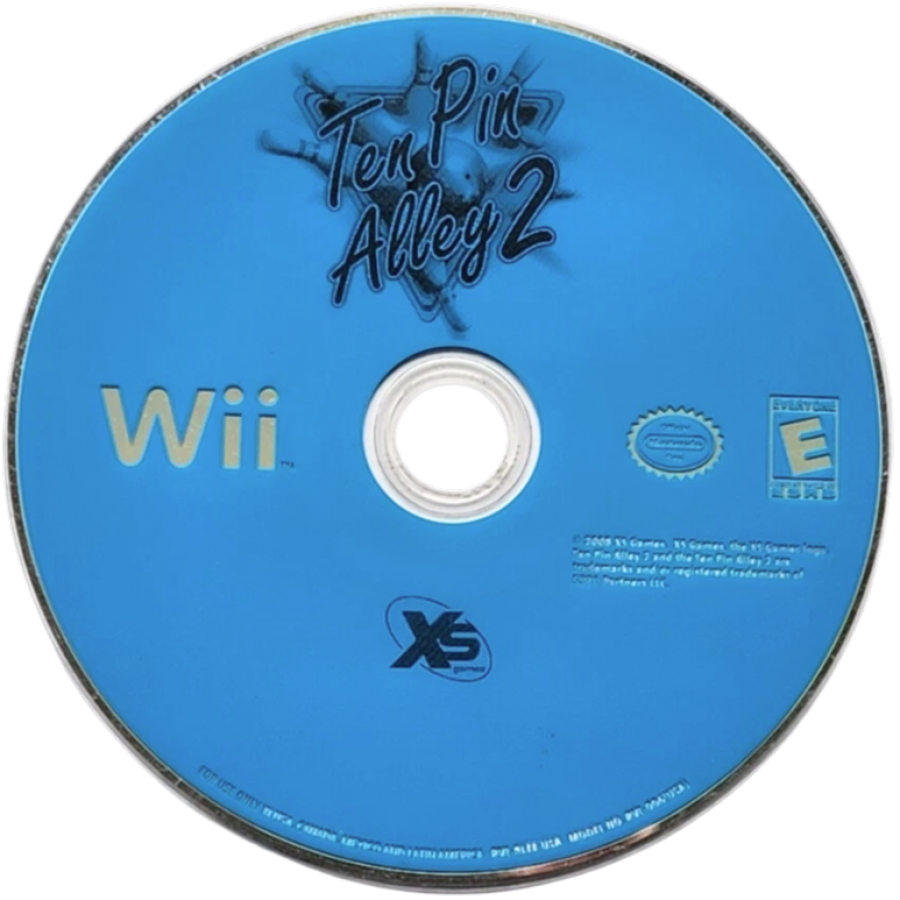 Ten Pin Alley 2 – Nintendo Wii (Wii) bowling sports simulation video game disc