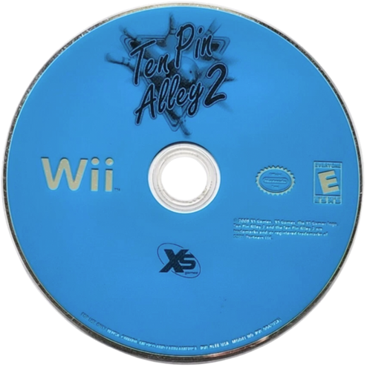 Ten Pin Alley 2 – Nintendo Wii (Wii) bowling sports simulation video game disc