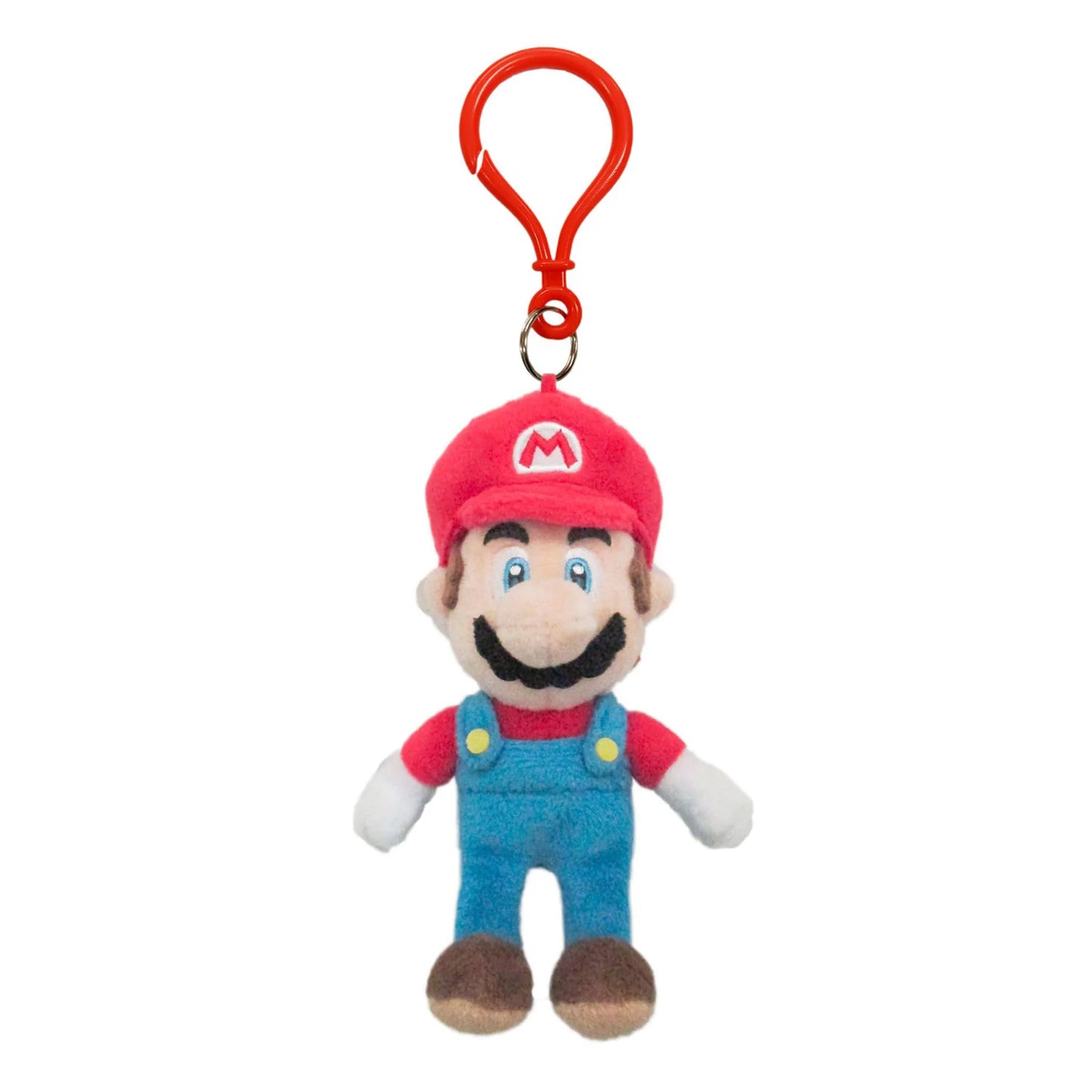 Mario 7-inch dangler plush toy from the Super Mario Bros. by Nintendo