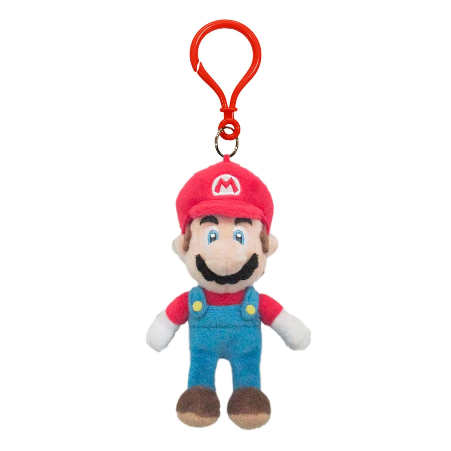 Mario 7-inch dangler plush toy from the Super Mario Bros. by Nintendo