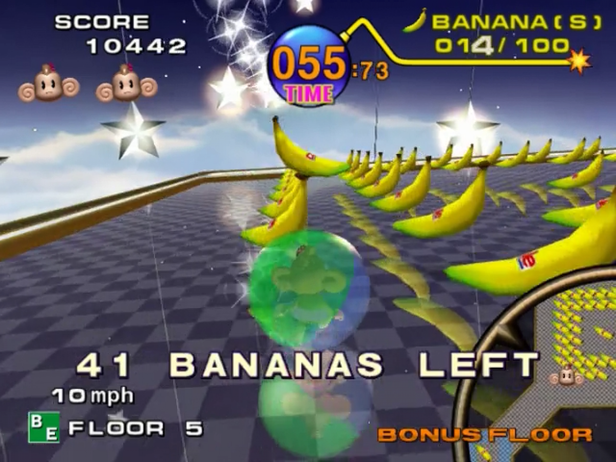 Super Monkey Ball [Player's Choice] gameplay for Nintendo GameCube (GC) puzzle platform party video game