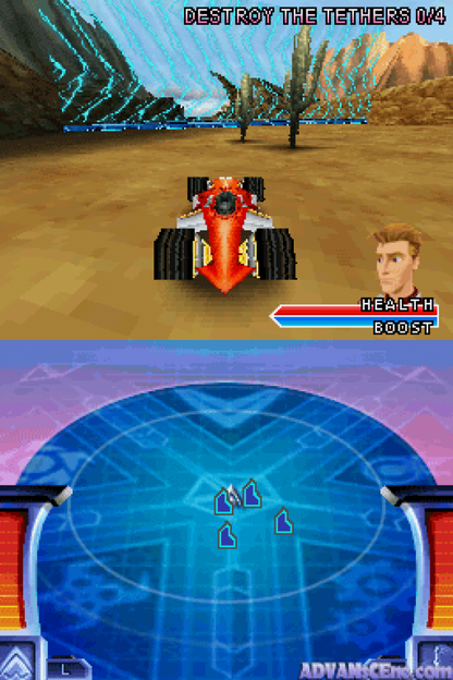Hot Wheels: Battle Force 5 gameplay for Nintendo DS (DS) vehicular combat racing video game