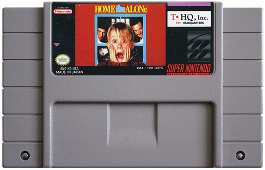 Home Alone cartridge for Super Nintendo Entertainment System (SNES) retro video game