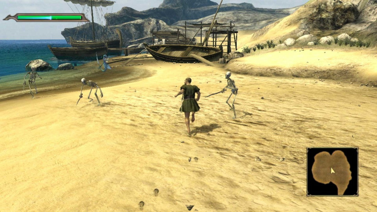 Clash of the Titans gameplay for PlayStation 3 (PS3) video game