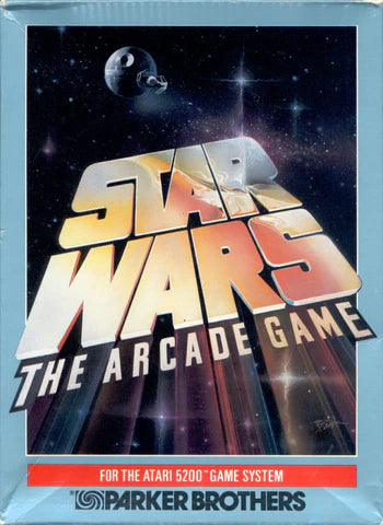 Star Wars: The Arcade Game – Atari 5200 cover art for video game for 5200