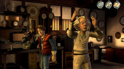 Back to the Future The Game featuring episodic adventure gameplay based on the iconic sci-fi film series Gameplay  image