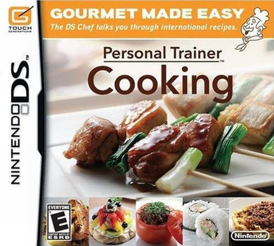 Personal Trainer: Cooking cover art for Nintendo DS (DS) video game